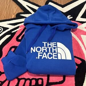 The North Face Men’s Pullover Hoodie Sweatshirt – Light Blue – Size L